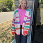 Happy Stripe Cardigan