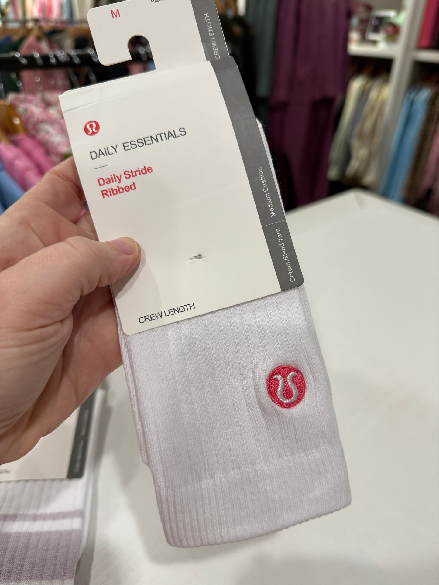 Stitch & Style Crew Sock