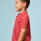 Little MVP Polo- Red