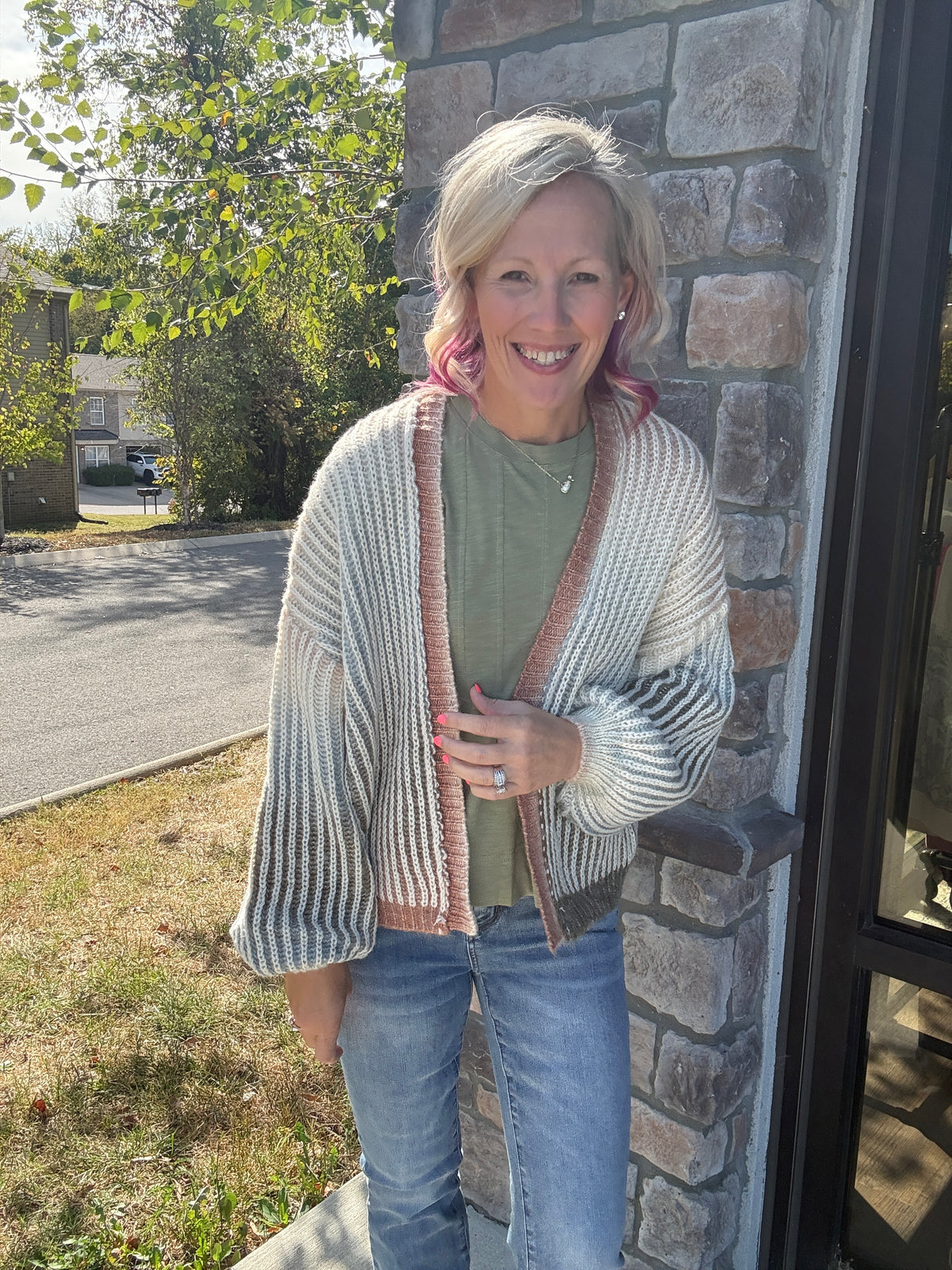 Olive You More Cardigan