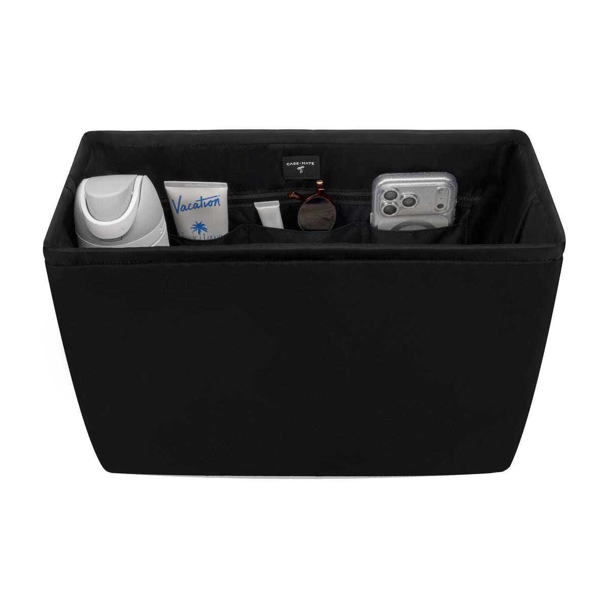 Midnight Black Tote Organizer