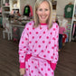Throw On & Go Skort Set-Pink Polka Dot