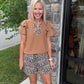 Safari Chic Paperbag Shorts