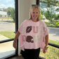 Playmaker Tee- Pink