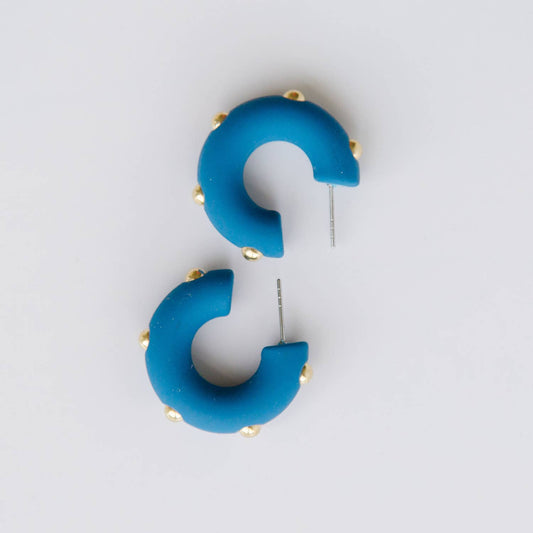Game Day Earring- Blue Small
