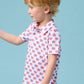 Boys Freedom Flags Polo