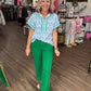 Harbor Bloom Preppy Top