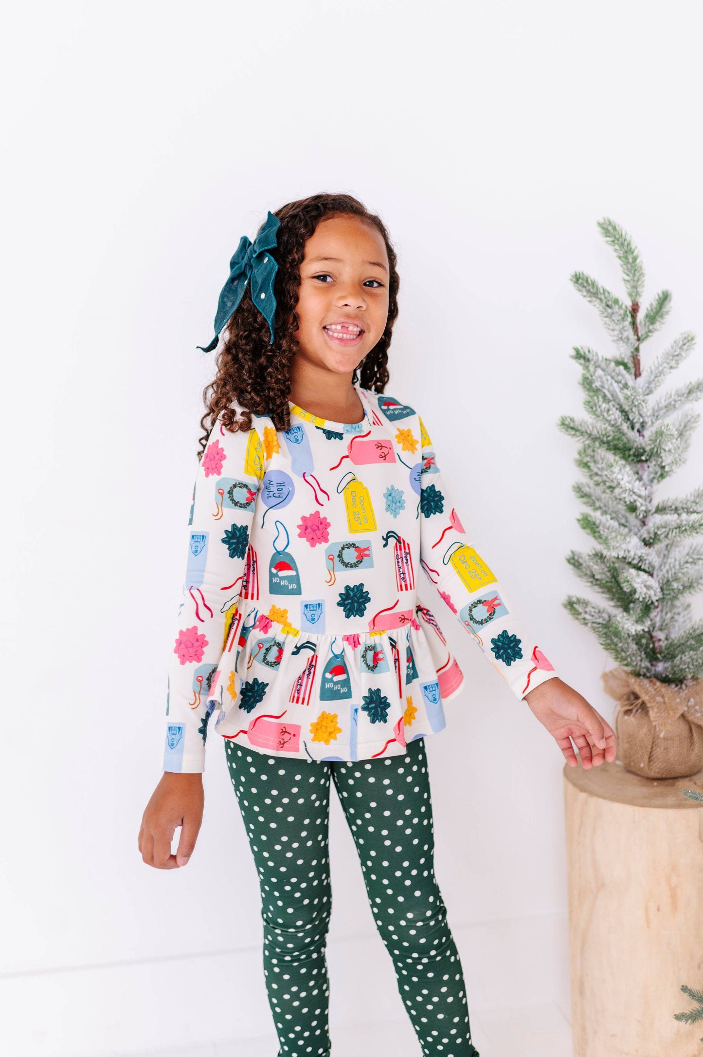 Gift Wrapped Peplum Top