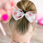Glitter Heart Bow