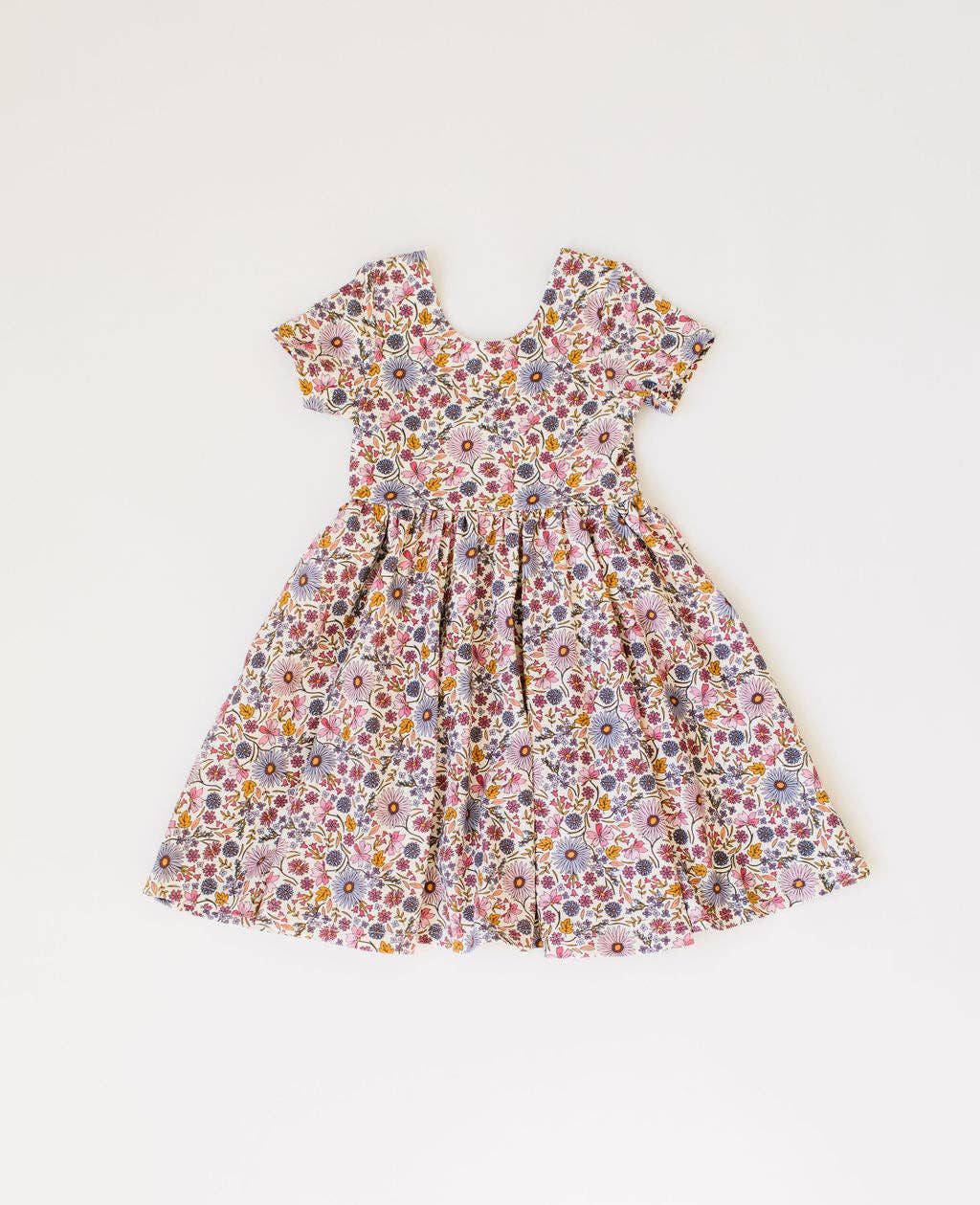 Plum Fields Twirl Dress