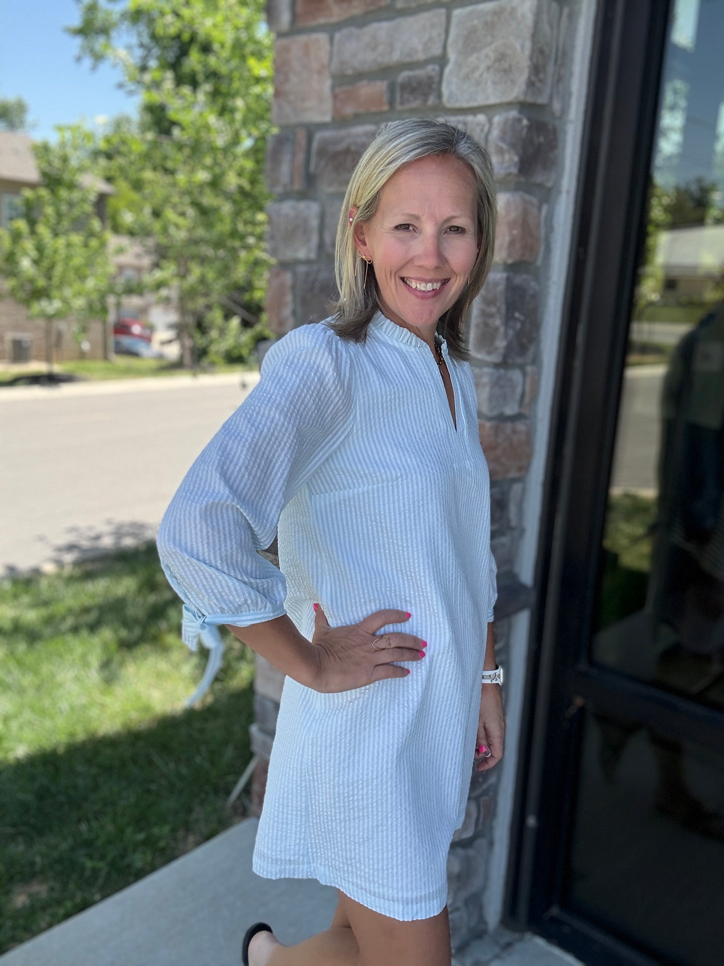 Seafoam Stroll Dress