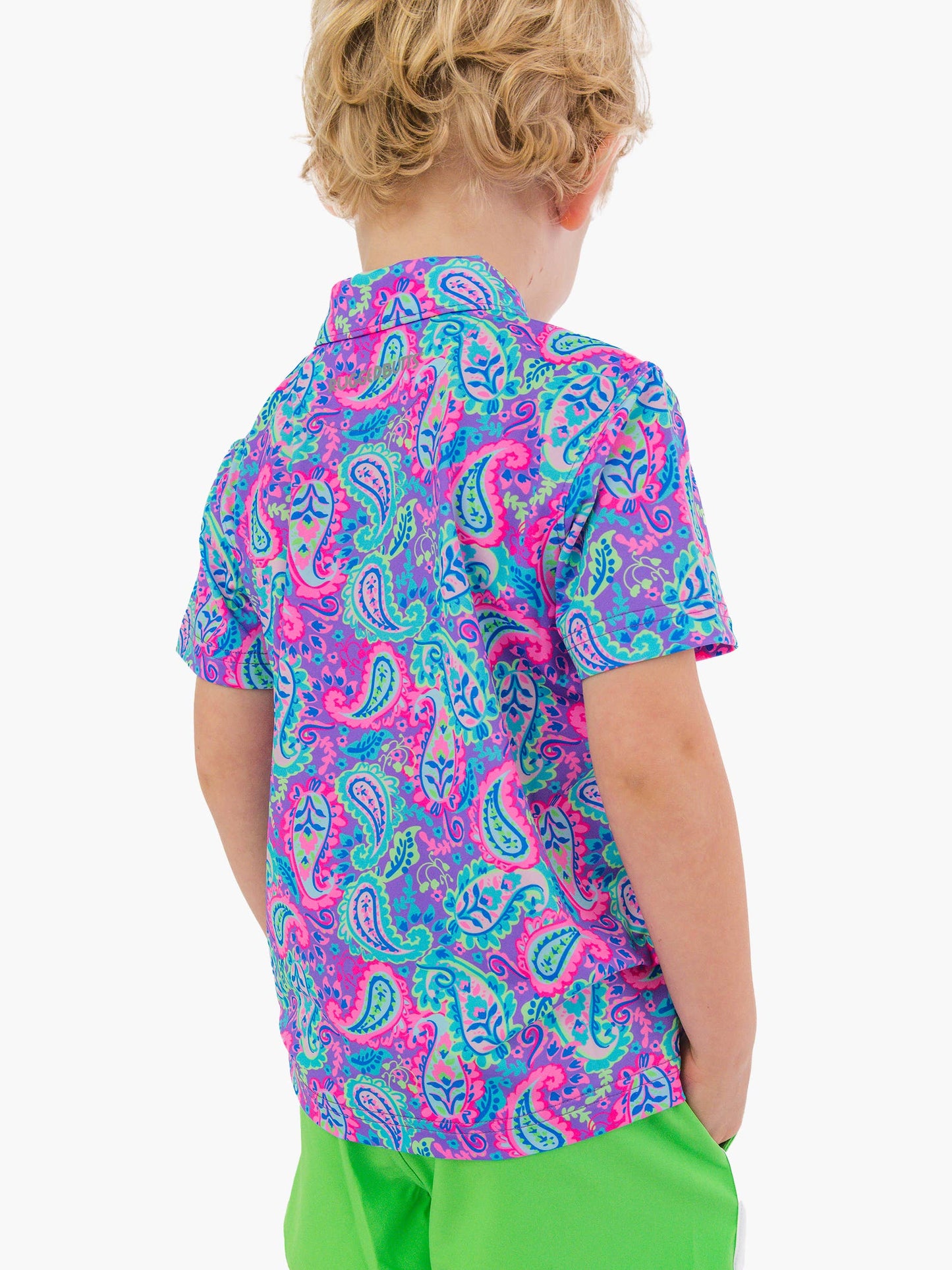 Paisley Pop Polo
