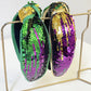 Mardi Gras Sequined Headband