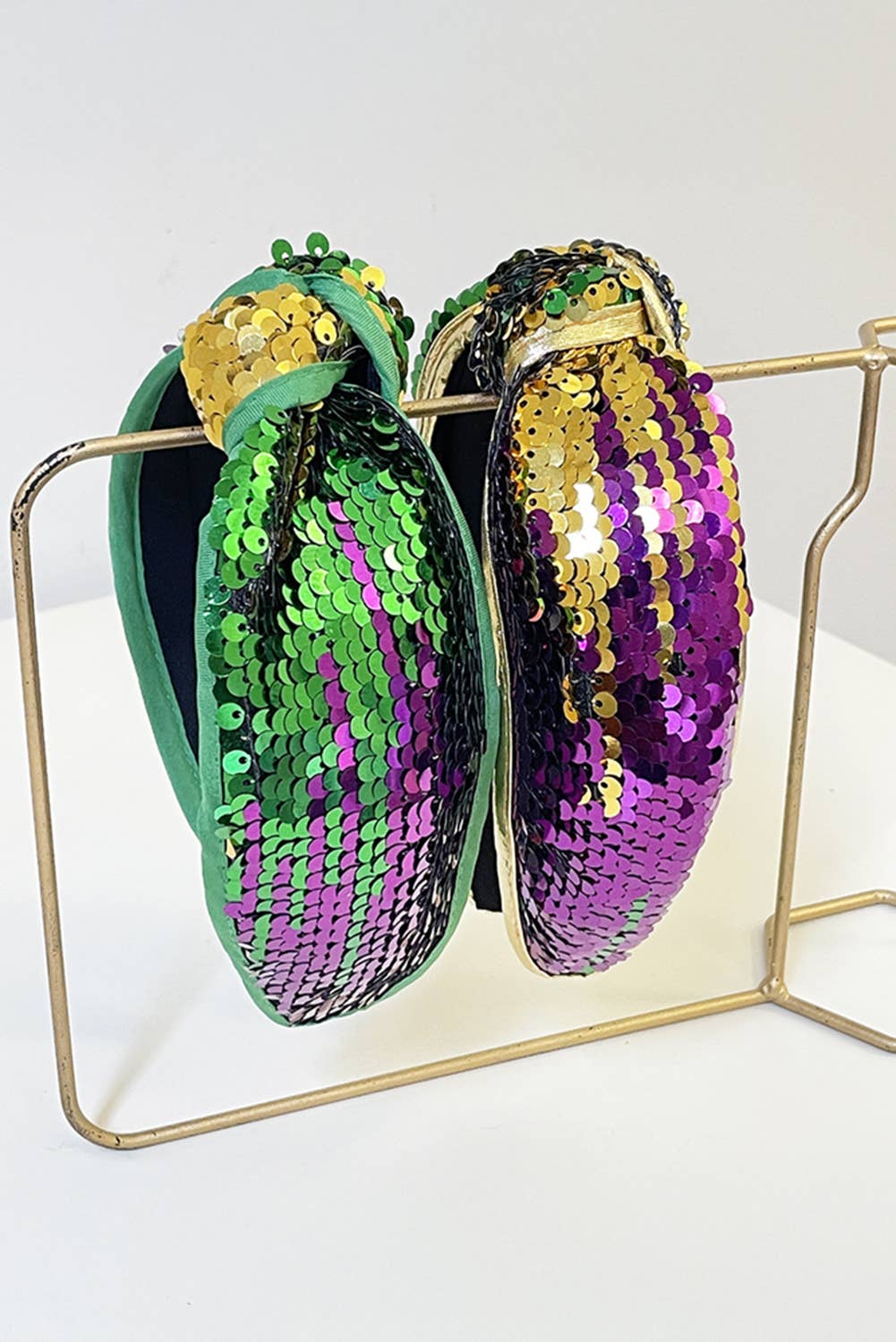 Mardi Gras Sequined Headband