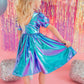 Aqua Party Dress