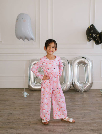 Floral Ghost Leggy Romper