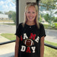 Game Day Red/Black Tee