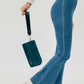 Nylon Wristlet Wallet: Navy