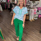 Harbor Bloom Preppy Top