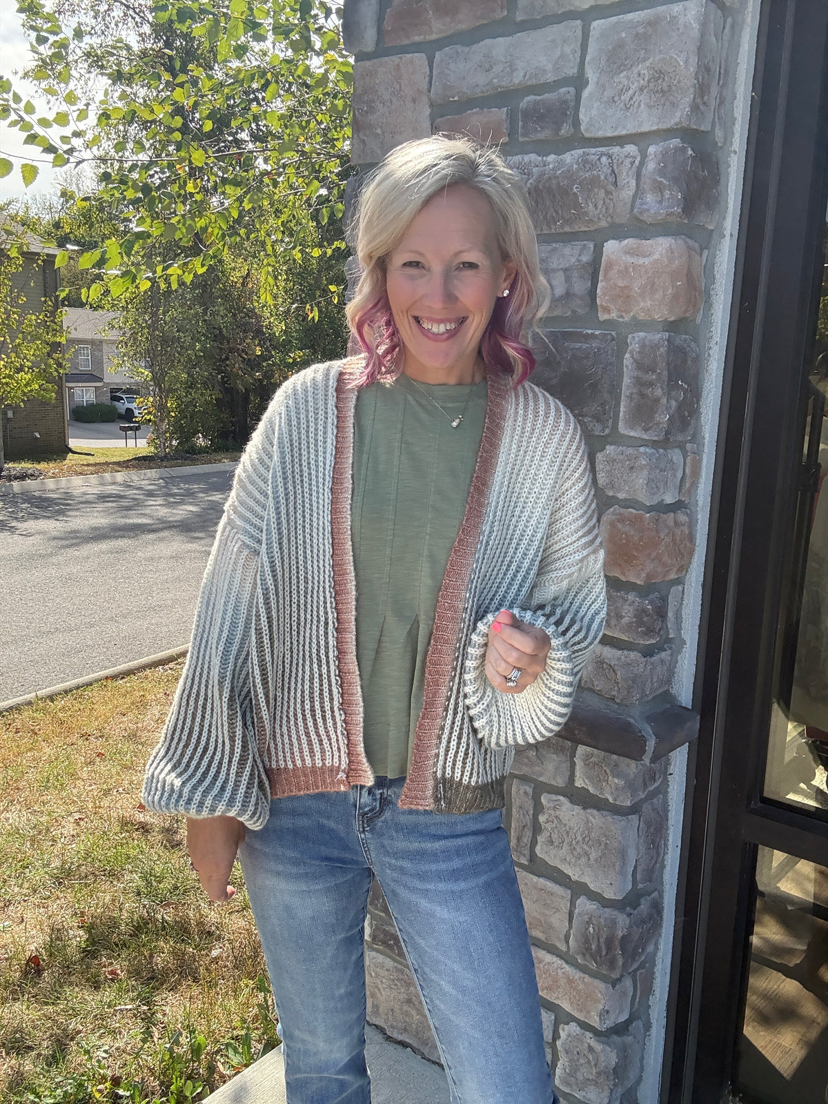 Olive You More Cardigan