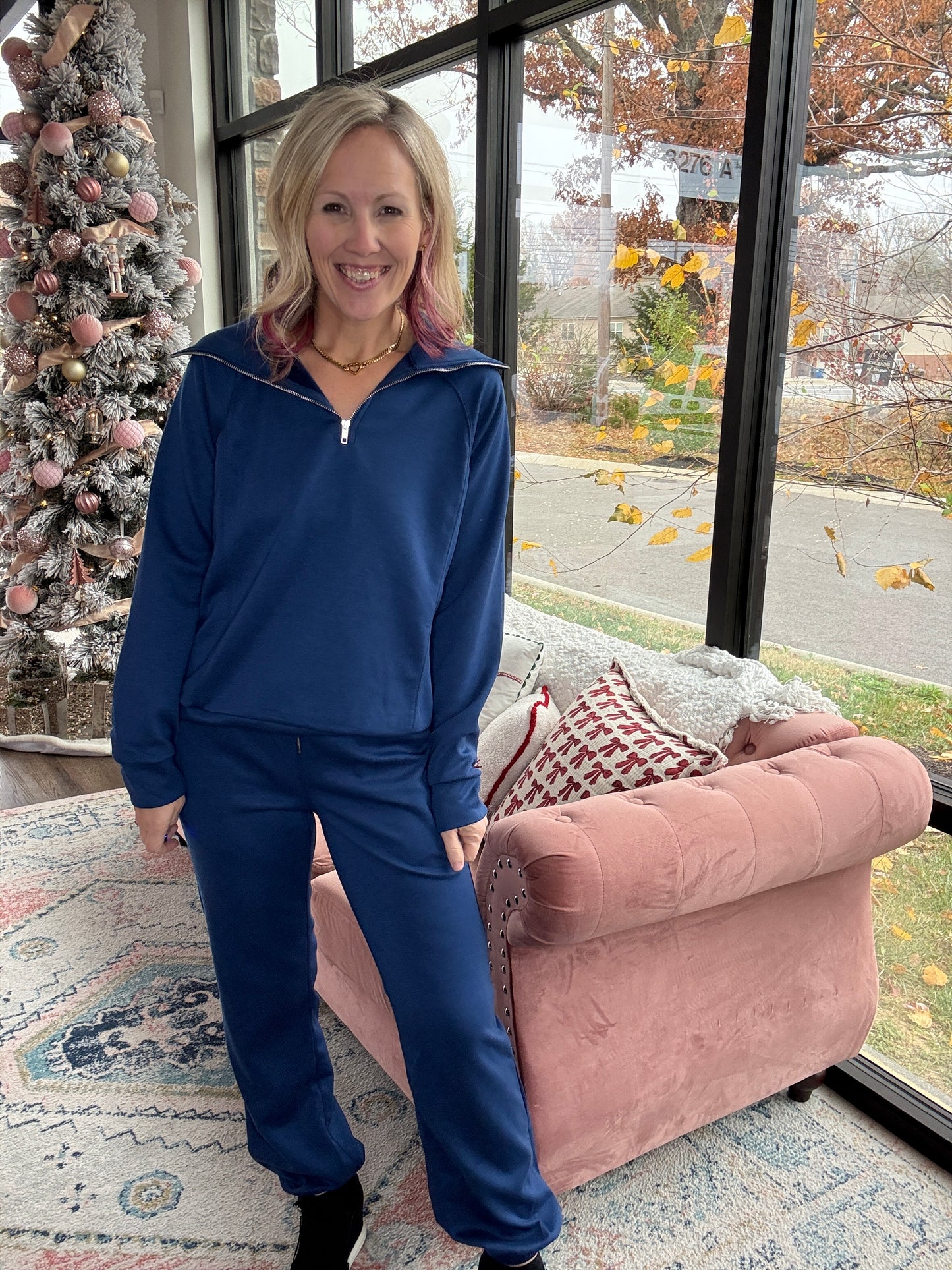 Jetset Quarter Zip Set