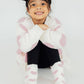 Cloud Cardigan- Pink Hearts (Kids)