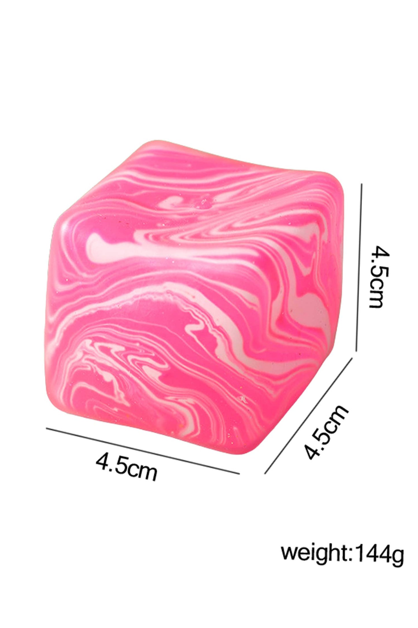 Sweet Cube Squish- Pink