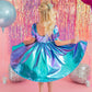 Aqua Party Dress