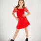 Tulip Skirt- Red
