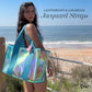 Emerald Blue Soap Bubble Jelly Tote Bag