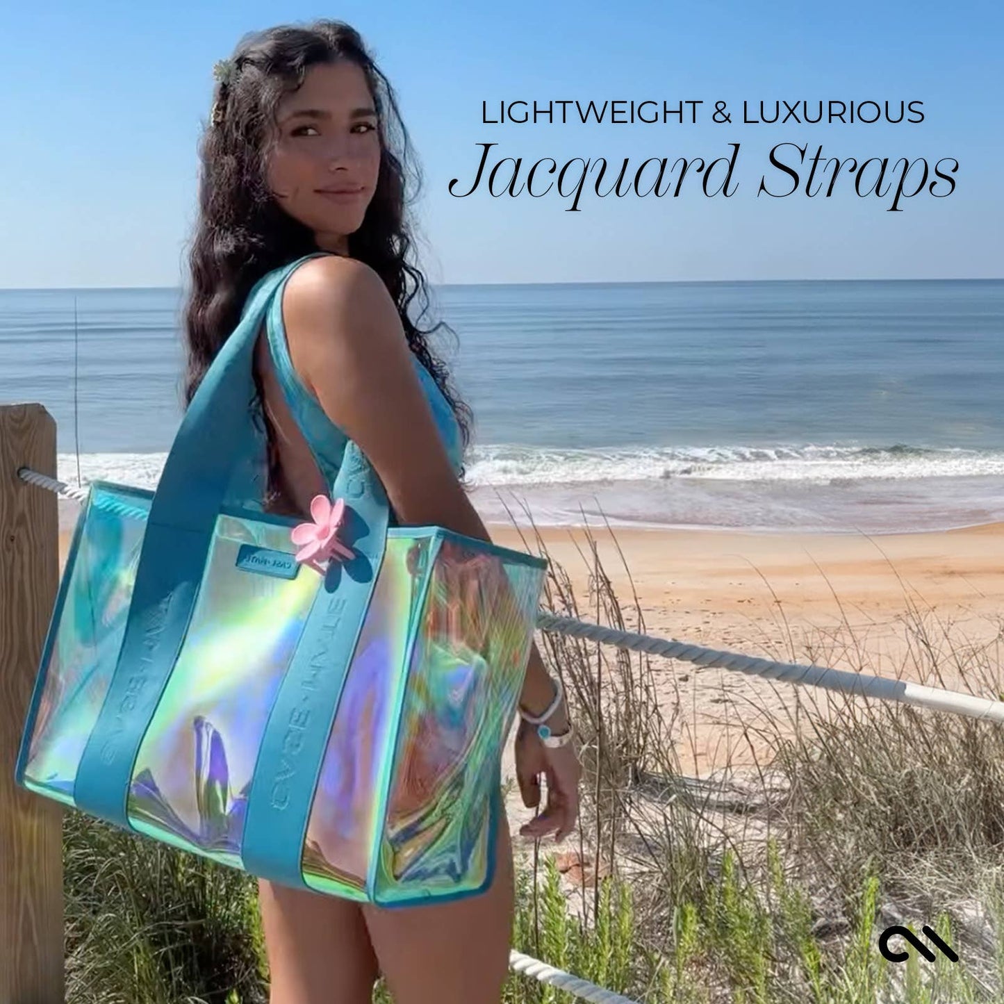 Emerald Blue Soap Bubble Jelly Tote Bag