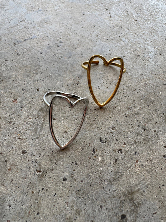 Heart Ring- Gold