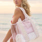 Quilted Ditsy Floral Jelly Tote Bag