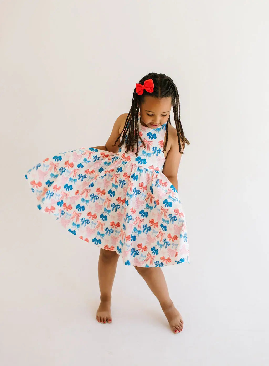 RWP Patriotic Bows Dress