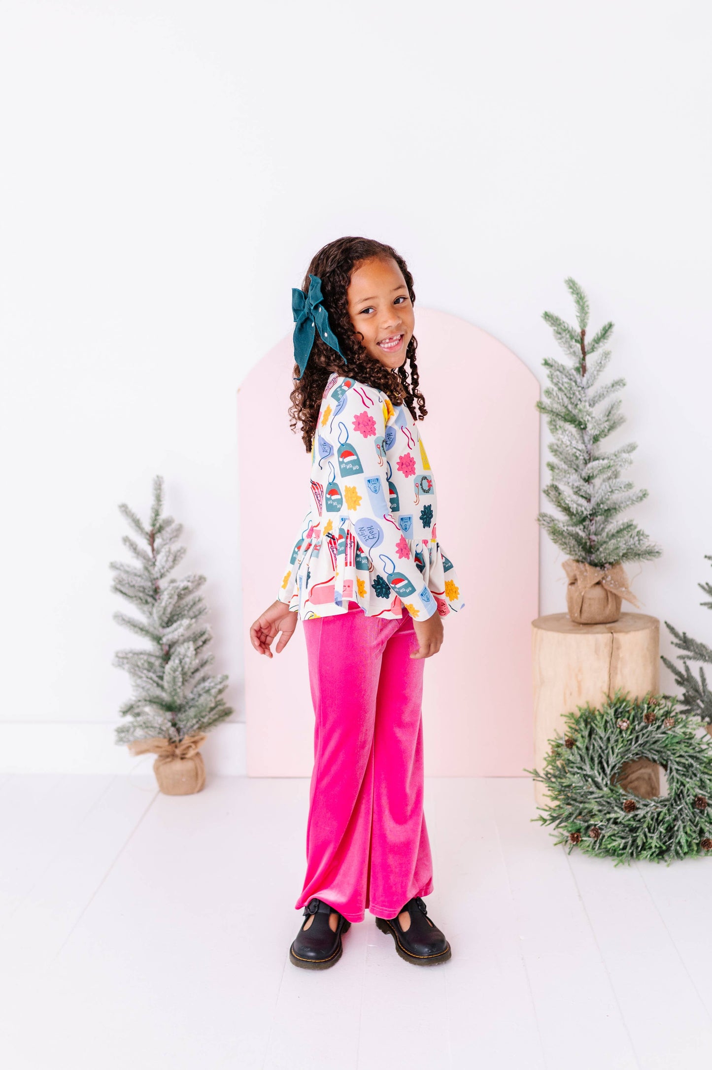 Gift Wrapped Peplum Top