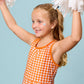 Mini Spirit Dress- Orange