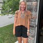 Wildly Chic Flutter Top