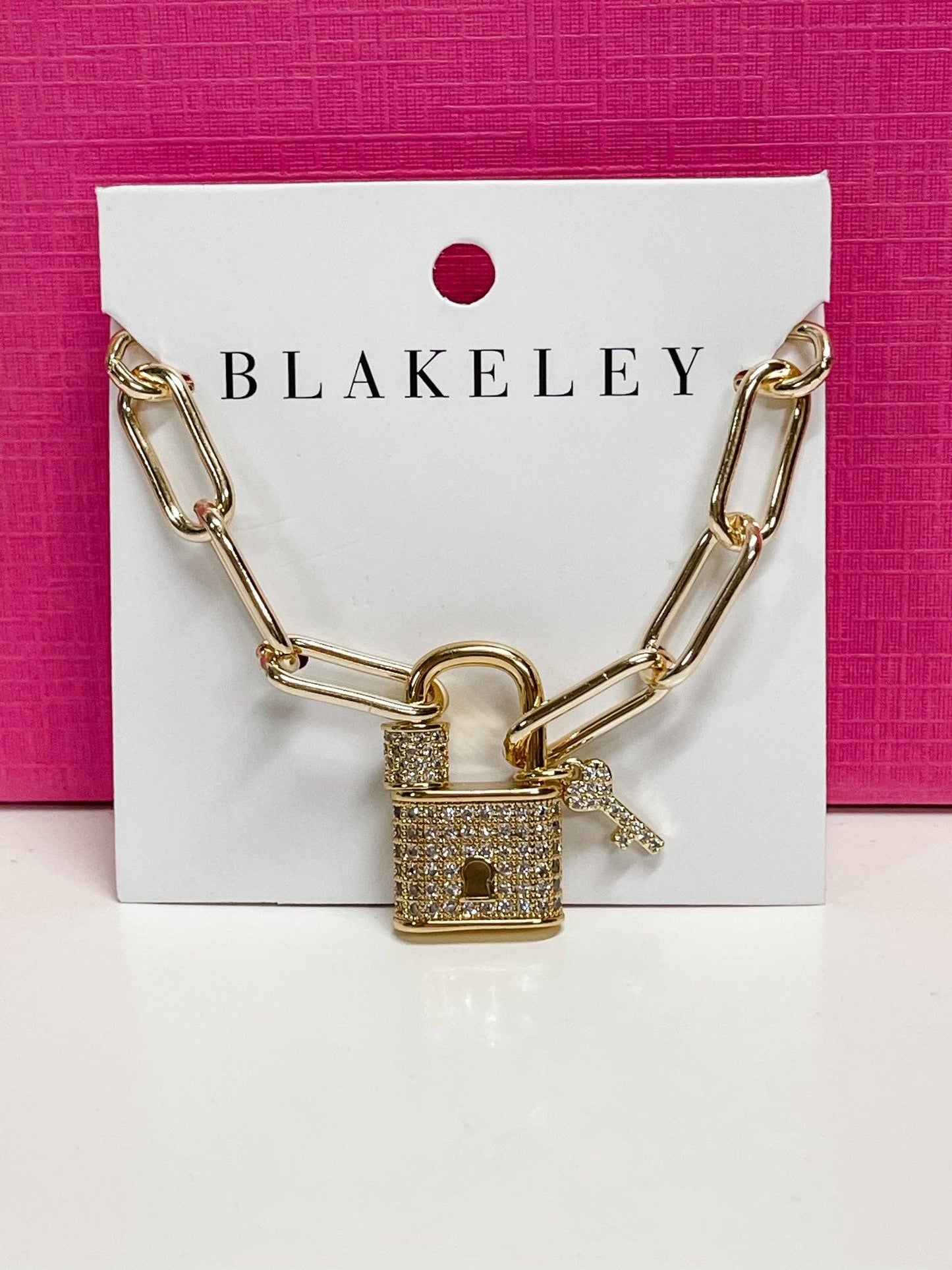 Lock & Key Necklace
