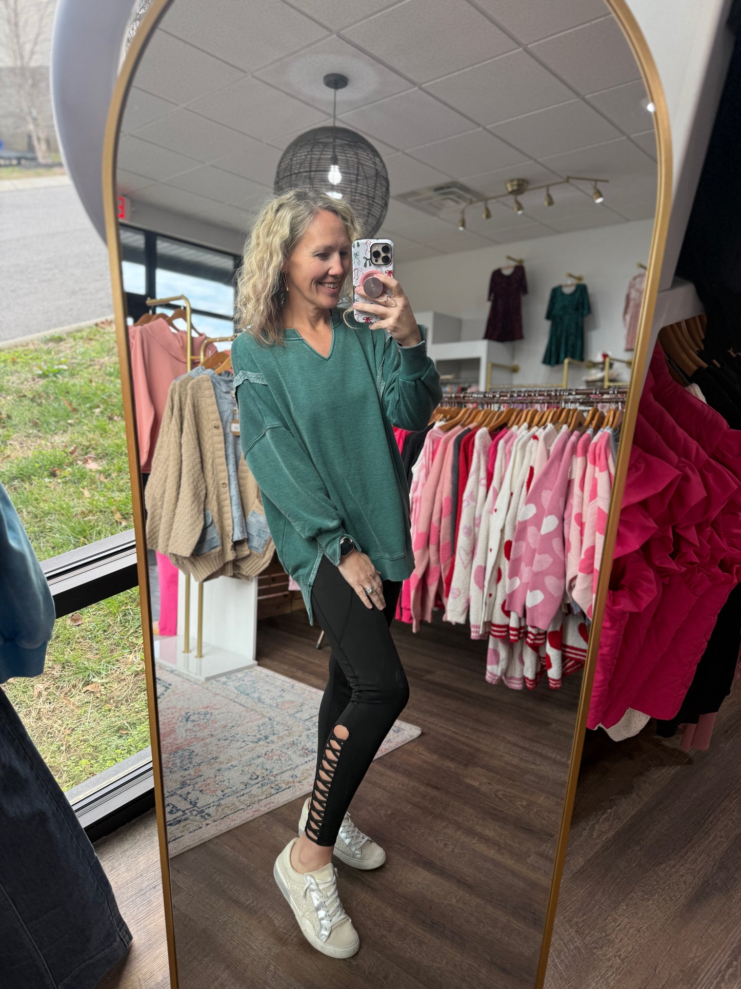 Comfy Cut Crew- Hunter Green