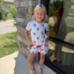 Apple Plaid Girls Scallop Set