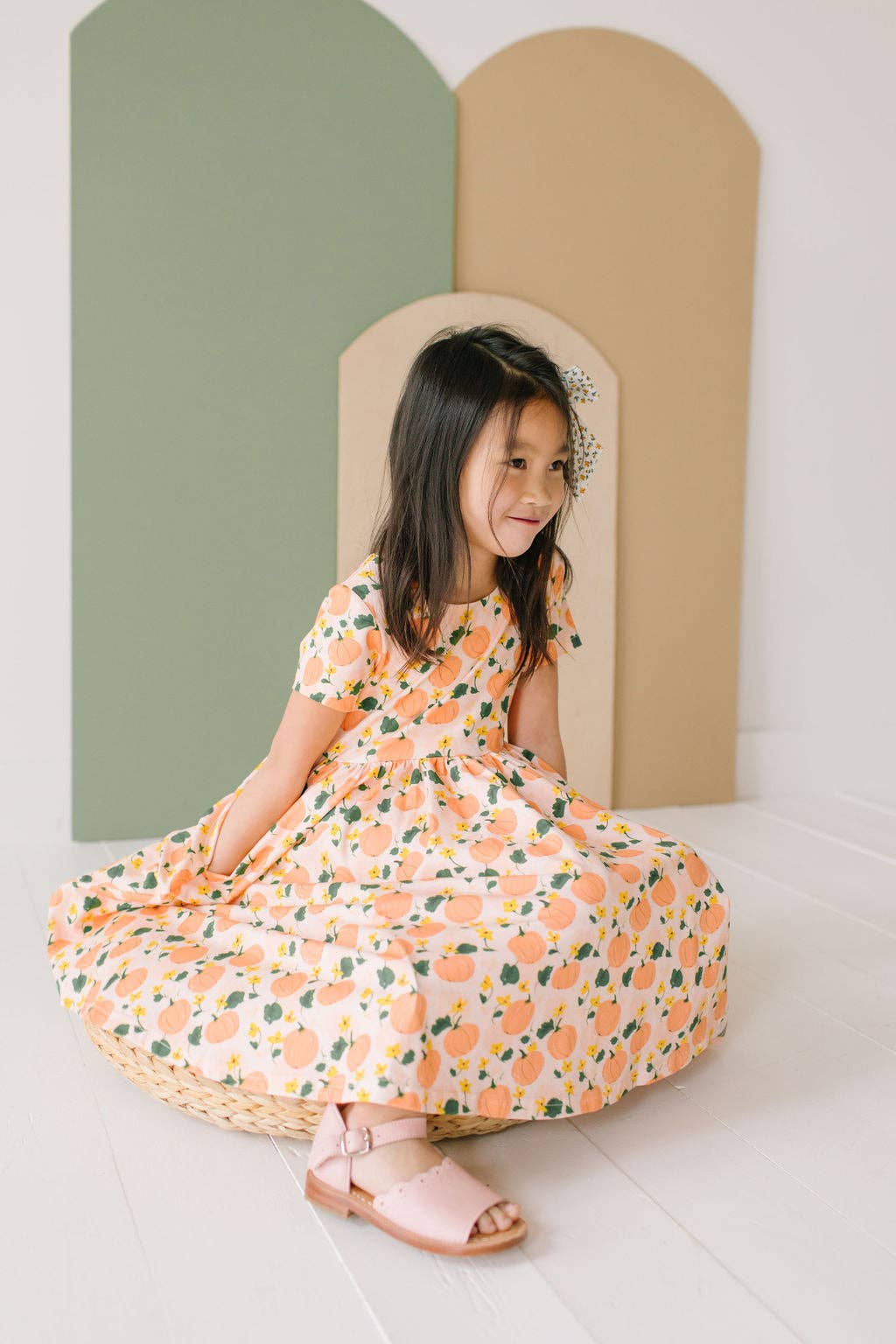 Pumpkin Twirl Dress