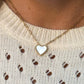 Pearl Heart Necklace