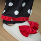 Dotty Darling Ruffle PJ Set