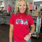 USA Patchwork Tee