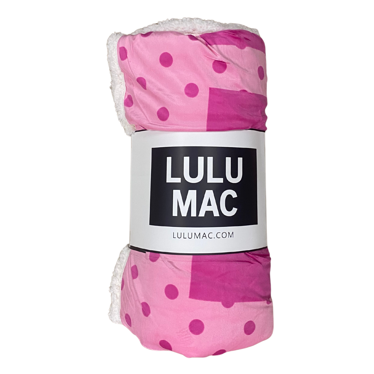 Lulu Mac Blanket: Pink/Pink