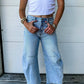 Light Wash Barrel Jeans