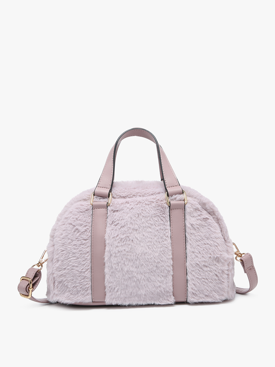 Sherpa Boston Bag- Pink