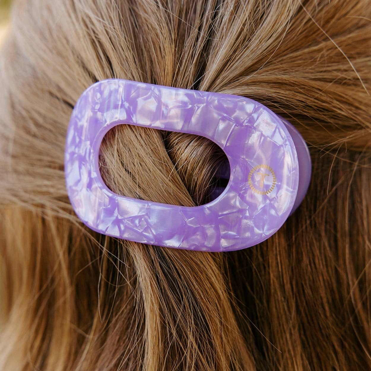 Lavender Mist Medium Flat Clip