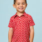 Little MVP Polo- Red
