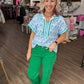 Harbor Bloom Preppy Top